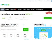 Tablet Screenshot of domains.9xhost.info